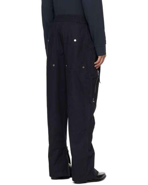 Pantalon cargo niels noir Isabel Marant pour homme en coloris Blue