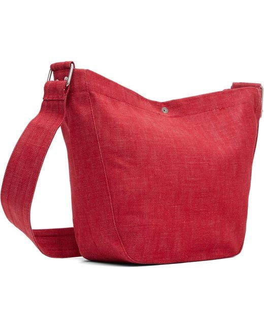 A.P.C. Red Journal Small Satchel for men