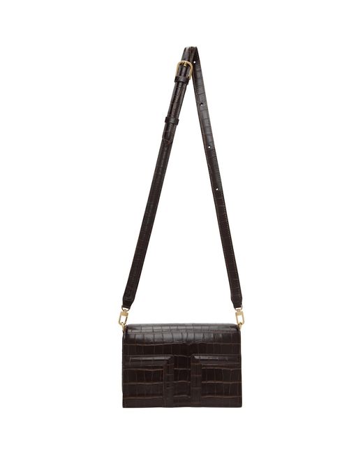 Totême Black Mini T-Flap Bag