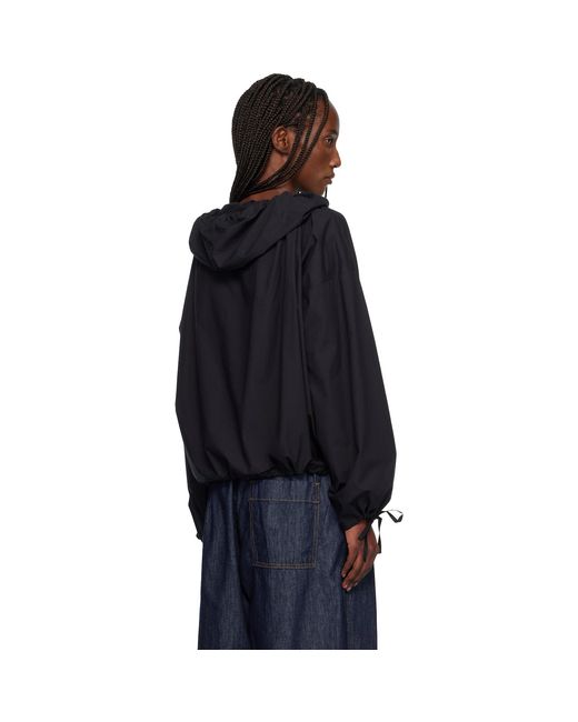 Baserange Blue Point Hooded Blouse