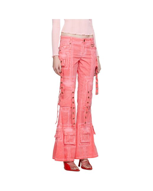 Blumarine Ssense Exclusive Pink Trousers