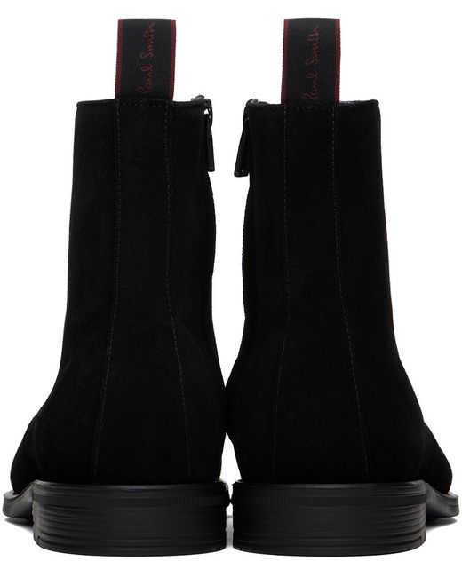 Paul Smith Black Fintry Boots for men