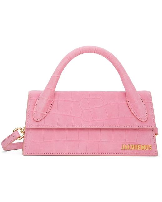 Jacquemus Pink La Montagne Croc 'le Chiquito Long' Clutch Lyst
