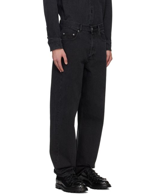 A.P.C. Black Fairfax Jeans for men