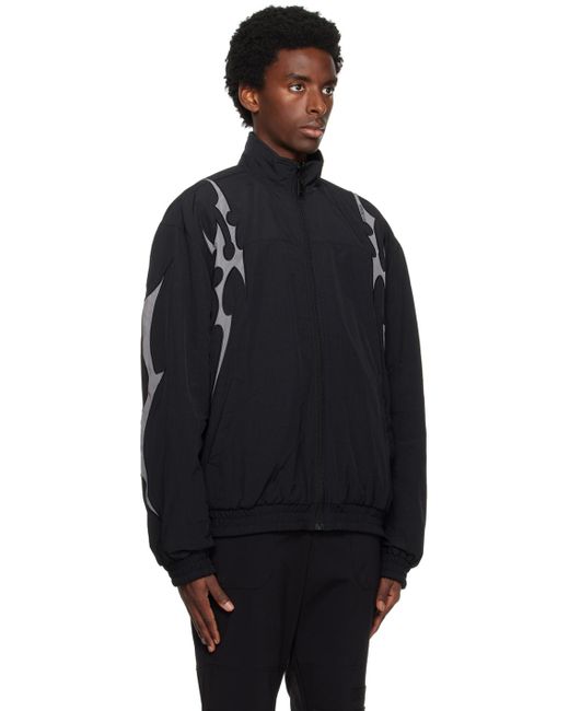 Han Kjobenhavn Black Oversized Reversible Jacket for men