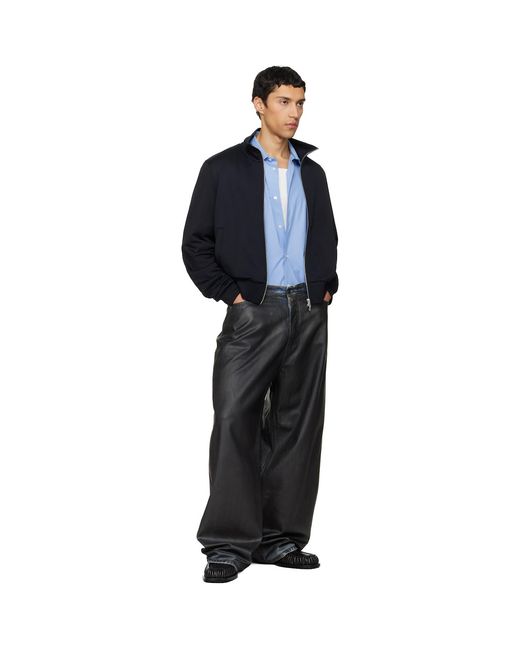 Acne Black Loose Fit 2023 Jeans for men