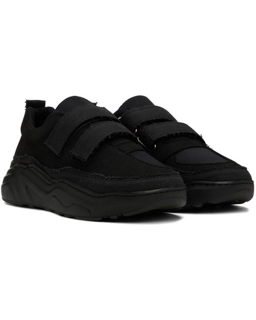Phileo Black Strong Sneakers for men
