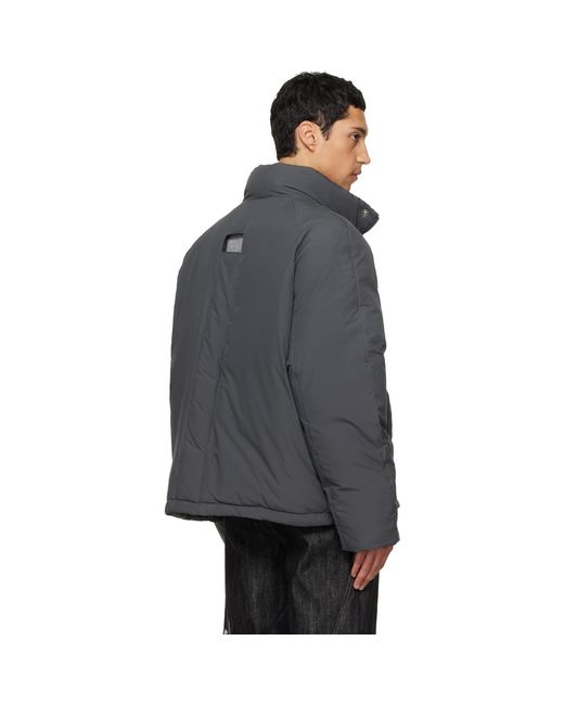 NULLUS Black 8 Pocket Down Jacket for men