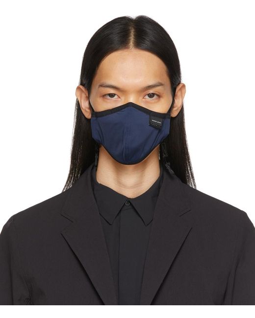 Master Piece Black Cordura Face Mask for men