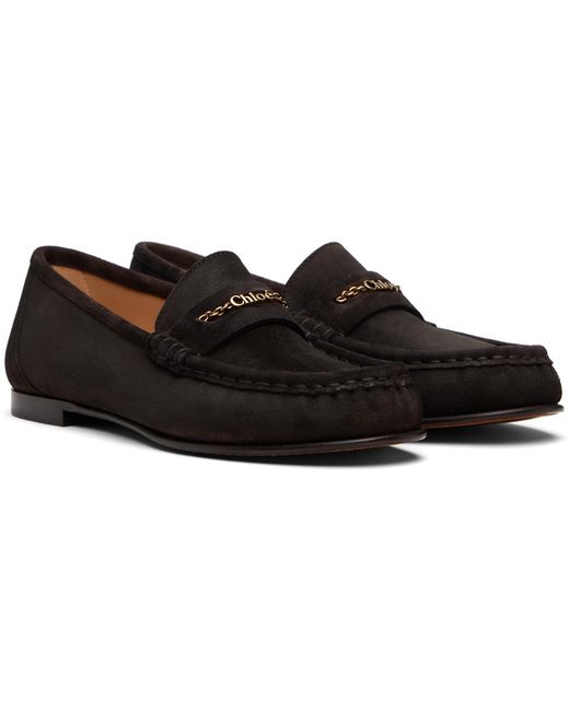 Chloé Black Loafers
