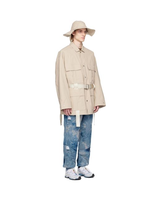A.A.Spectrum光谱 Multicolor Tan Safari Coat Set for men
