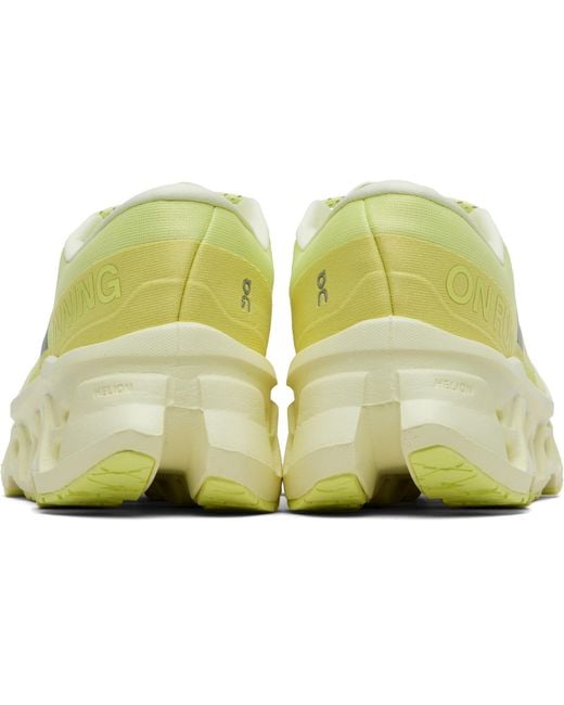 On Shoes Black Cloudmster 3 Sneakers for men