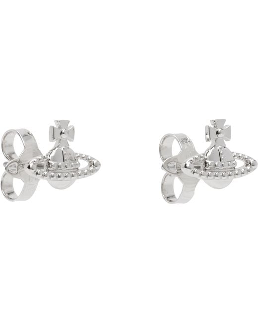 Vivienne Westwood Metallic Farah Earrings for men