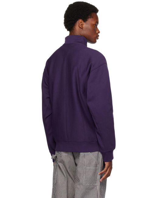 Carhartt Purple American Script Sweater for men
