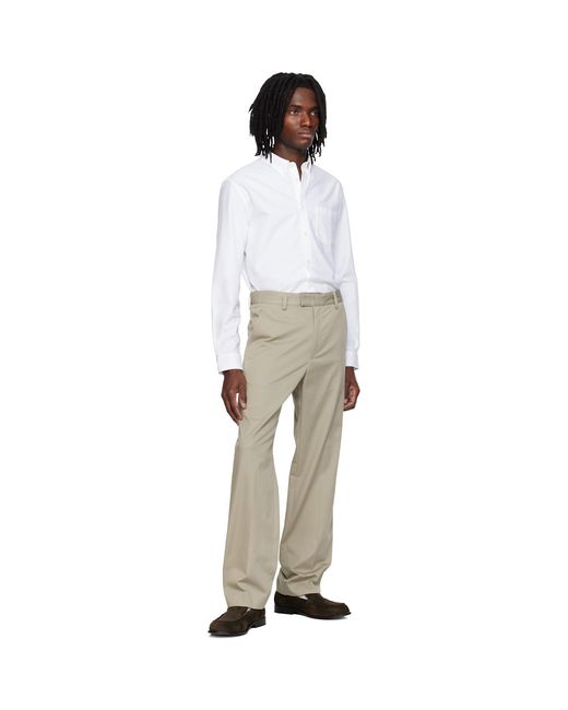 A.P.C. White New Greg Shirt for men