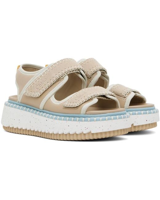 Chloé Black Lilli Sandals