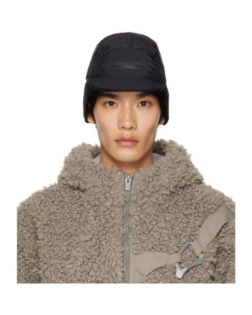 HELIOT EMIL Gray Ophitic Reversible Cap for men