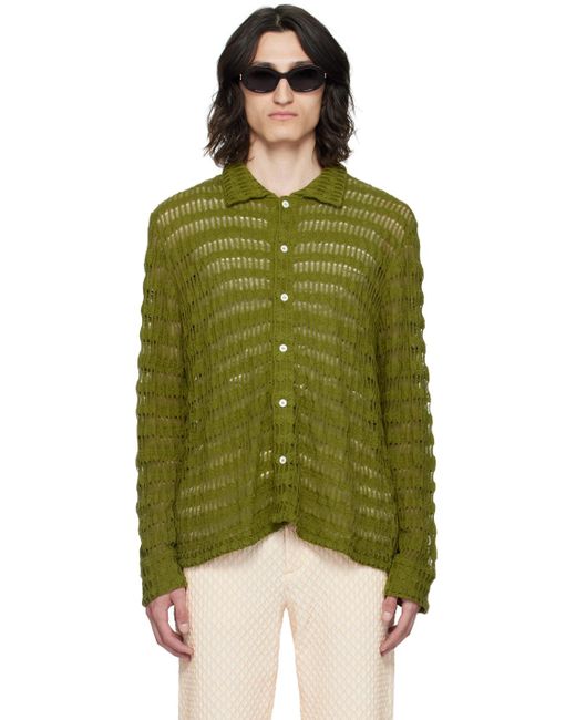 Séfr Green Yasu Shirt for men