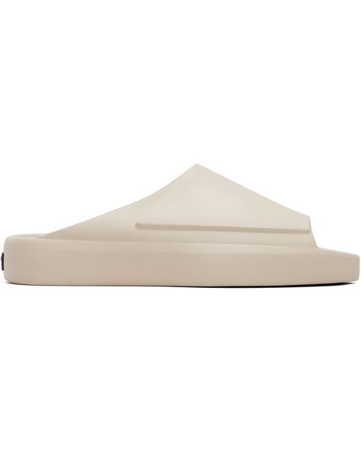 Fear Of God White Essentials Los Feliz Slides for men