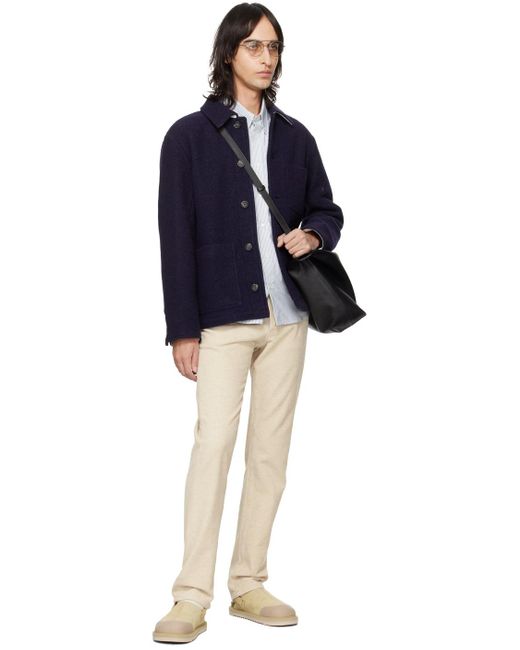A.P.C. Natural . Off-white Standard Trousers for men