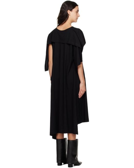 Issey Miyake Black Square One Midi Dress