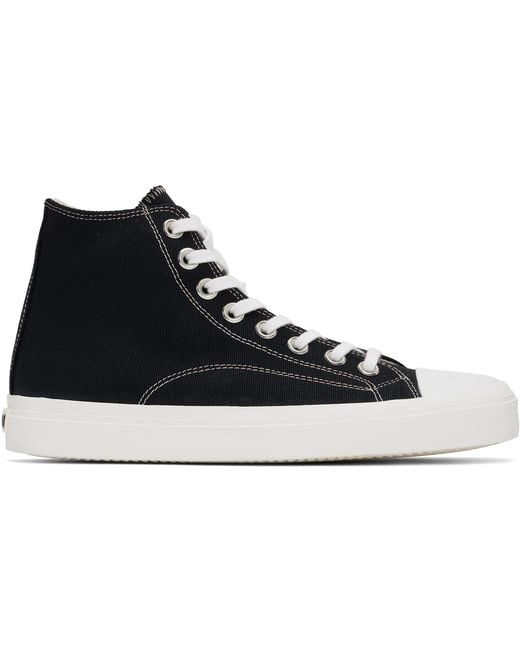 Moschino Black Edge Sneakers for men
