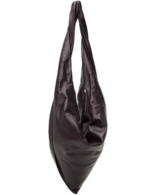 Lemaire Black Scarf Bag for men