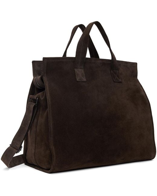 Marsèll Black Ventiquattro Weekender Tote for men