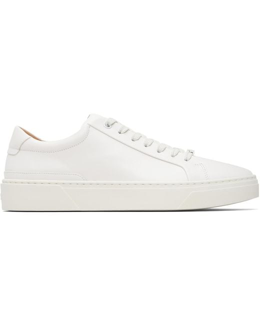 Boss Black Leather Gary Sneakers for men
