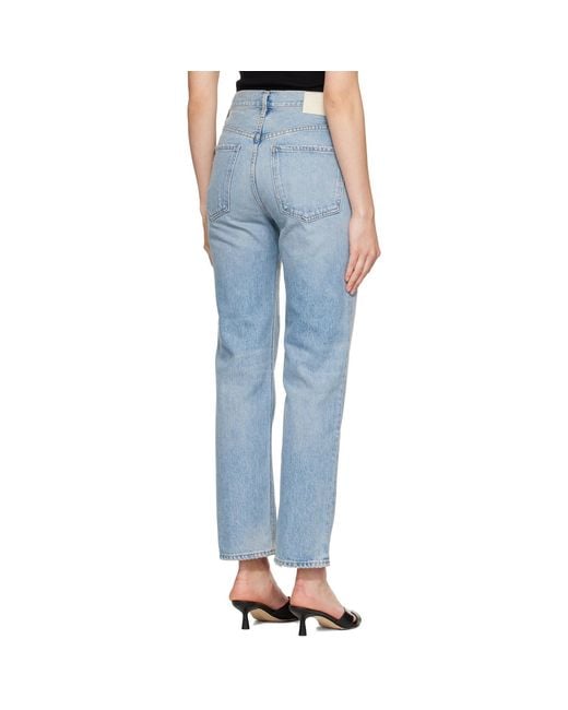 Citizens of Humanity Blue Blaine Vintage Straight Jeans