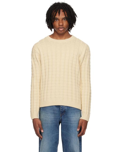 sunflower Blue Off- Angle Sweater for men