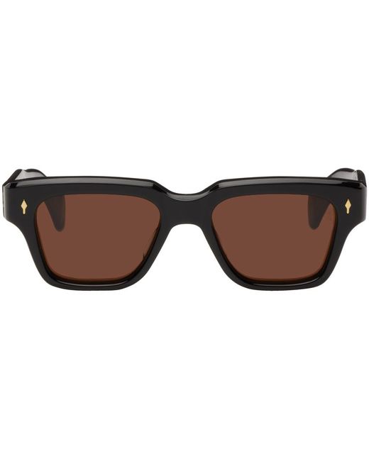 Jacques Marie Mage Black Fellini Sunglasses for men