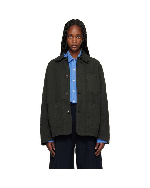 YMC Black Khaki Construction Jacket