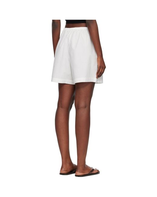 Baserange White Kolla Shorts