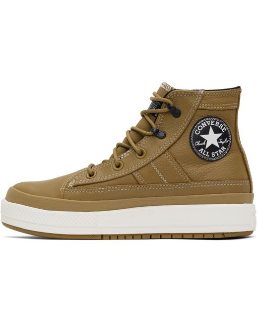 Converse Black Tan Chuck Taylor All Star Equip Waterproof Sneakers for men