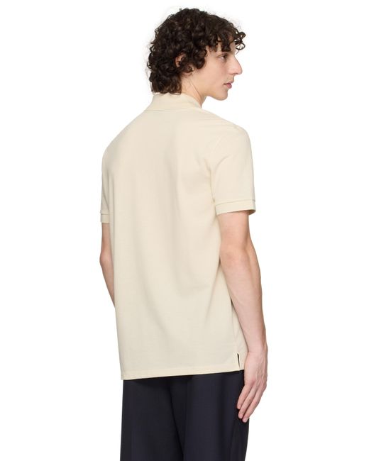 Polo Pallas En Piqué De Coton À Logo Boss pour homme en coloris Black