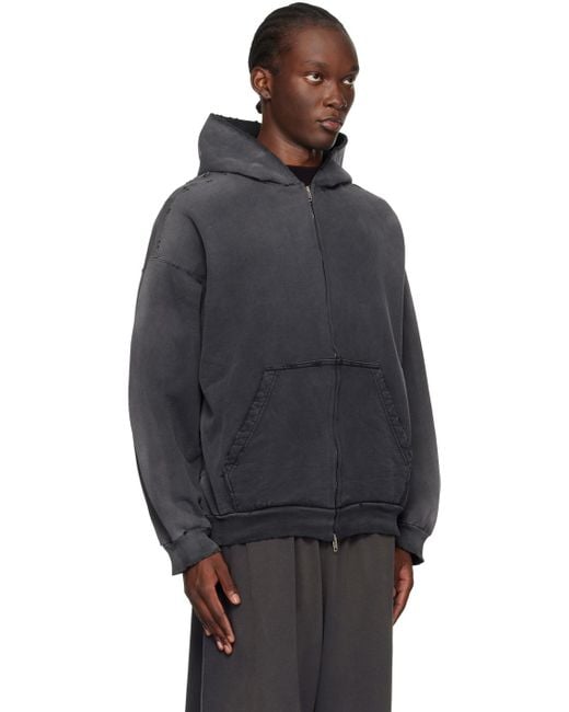 【BALENCIAGA】Not Been Done フーディ Balenciaga 'Not Been Done' Hoodie in Blue for Men | Lyst
