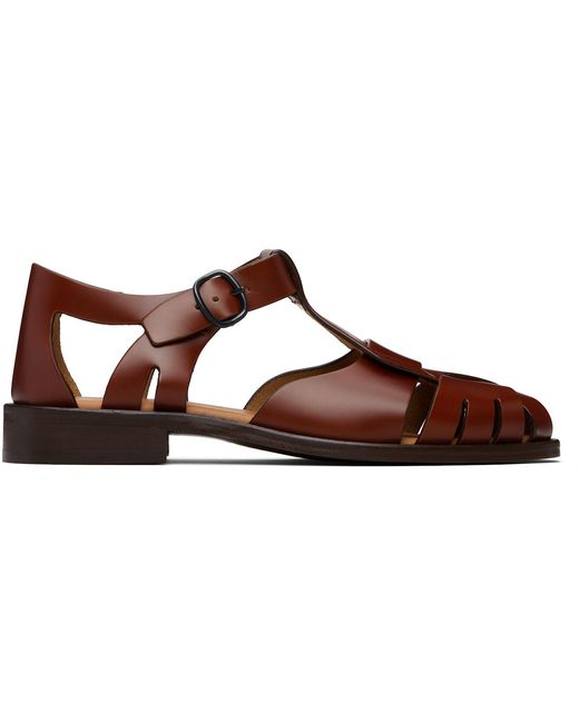 Hereu Black Pesca Sandals