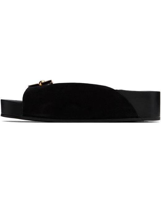 Lanvin Black Tinkle Sandals