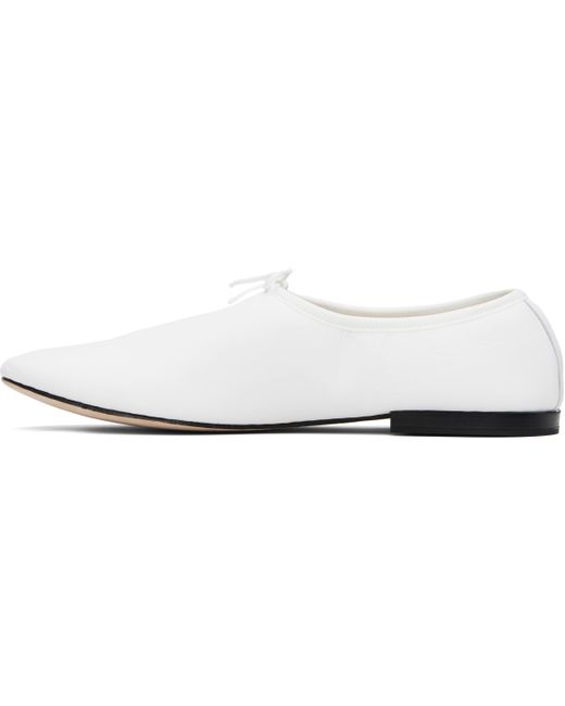 Repetto ホワイト Lucien Ballet スリッポン Black