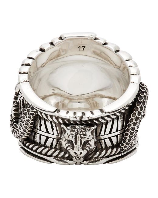 gucci snake ring mens