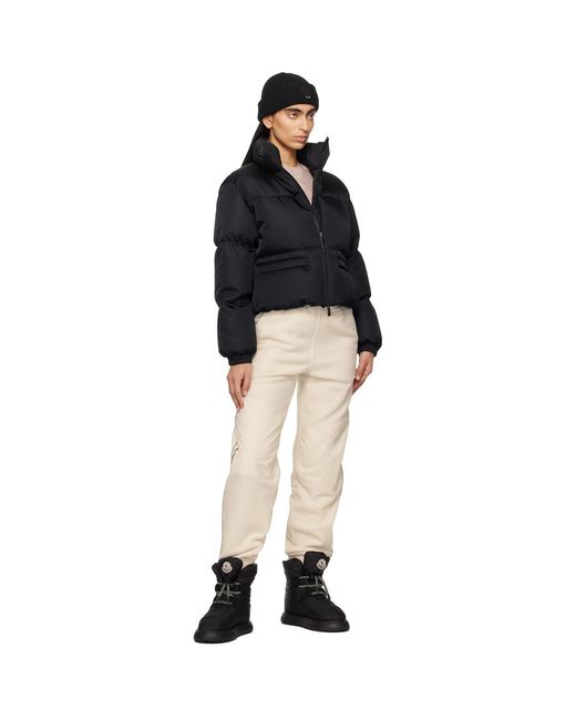 Moncler Black Vissec Down Jacket