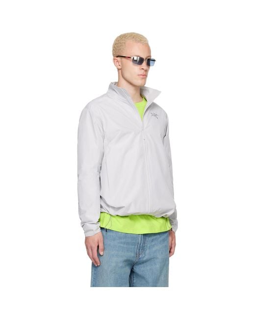 Arc'teryx White Solano Jacket for men