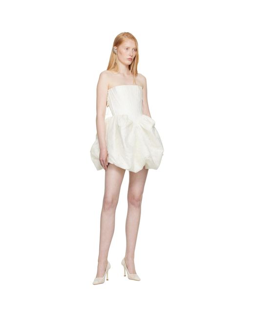 Wed Black Ssense Bridal Capsule Guen Minidress