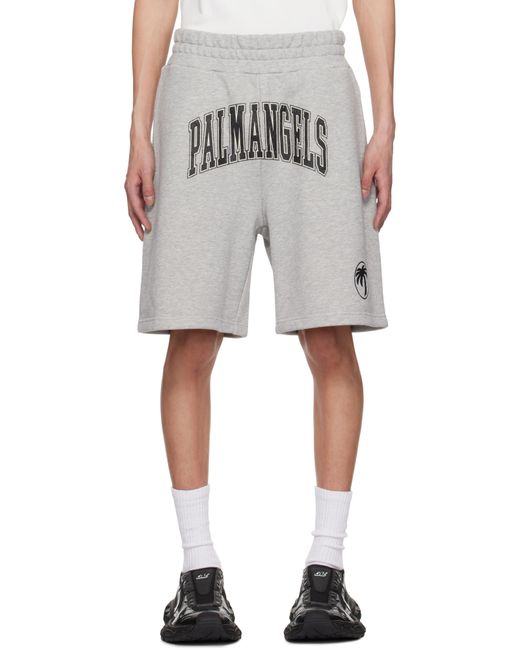 Palm Angels Multicolor College Palm Shorts for men