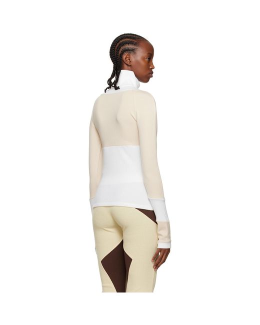 Kijun Natural Half-Zip Sweater