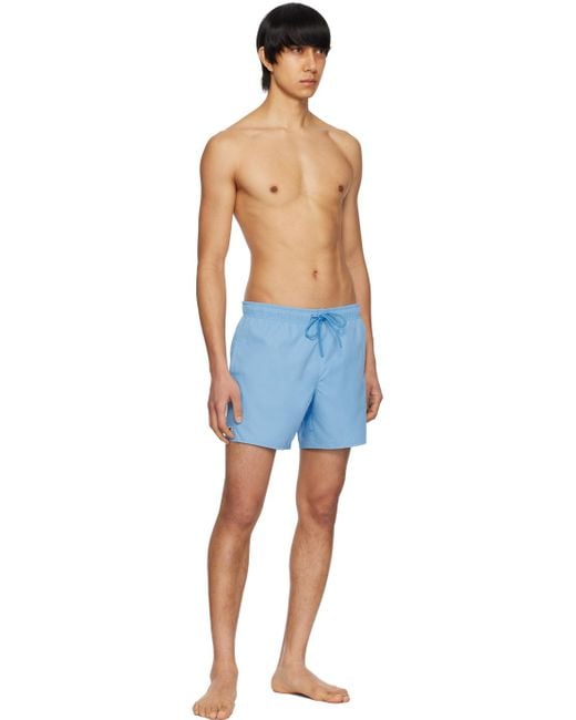 Lacoste Blue Lightweight Swim Shorts for men