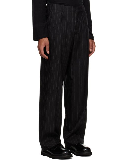Our Legacy Black Borrowed Trousers for men