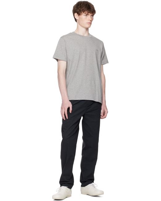 A.P.C. Black Pieter Trousers for men