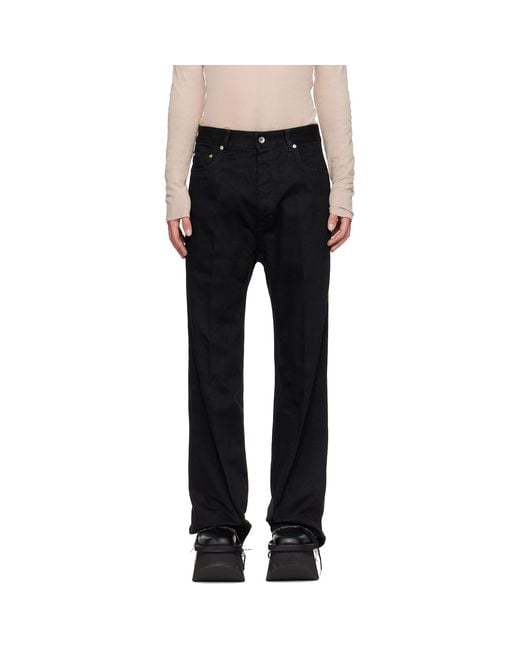 Rick Owens Black Tower Geth Jeans for men